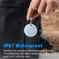 Air Tracker 2 Pack, Smart Bluetooth Tracker Works with Apple Find My (iOS Only), Item Finder Trakcer Tag Locator for Luggage, Backpack, IP67 Waterproof