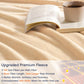 PHF Ultra Soft Fleece Blanket Queen Size, No Shed No Pilling Luxury Plush Cozy 300GSM Lightweight Blanket for Bed, Couch, Chair, Sofa Suitable for All Season, 90" x 90", Beige