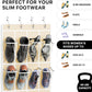 Simple Houseware 24 Pockets - Crystal Clear Over The Door Hanging Shoe Organizer, Beige (64'' x 19'')