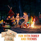 Fireflame Fire Color Changing Packets - Magic Colorful Fire Flames - 60 Pack - for Outdoor FirePit, Fireplace, Bonfire, Campfire, Camping Accessories for Kids & Adults