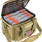 KastKing Karryall Fishing Tackle Bags with 4 * 3600 Tackle Trays - Saltwater & Freshwater Fishing Gear Storage