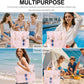 Waterproof Beach Tote Pool Bags for Women Ladies Extra Large Gym Tote Carry On Bag With Wet Compartment for Weekender Travel