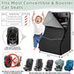 Padded Car Seat Travel Bag for Airplane – Waterproof Heavy Duty Carseat Backpack for Airport – Fits Infant, Convertible & Booster Seats – Airline Approved Travel Car Seat Cover