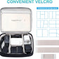 CILLA Electronics Organizer Travel, Travel Cord Organizer Case, Compact Electronics Accessories Bag for Cable, Cord, Charger, Phone