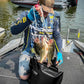 Buffalo Gear Fish Tournament Weigh in Bag for Bass Fishing, Heavy Duty Fish Bag for Caught Fish Waterproof,Leakproof,Puncture Resistant