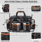 THKFISH Fishing Tackle Bag for 3600/3700 Tackle Box, Waterproof Soft Bottom Large Tackle Box Bag Saltwater & Freshwater Fishing Bags