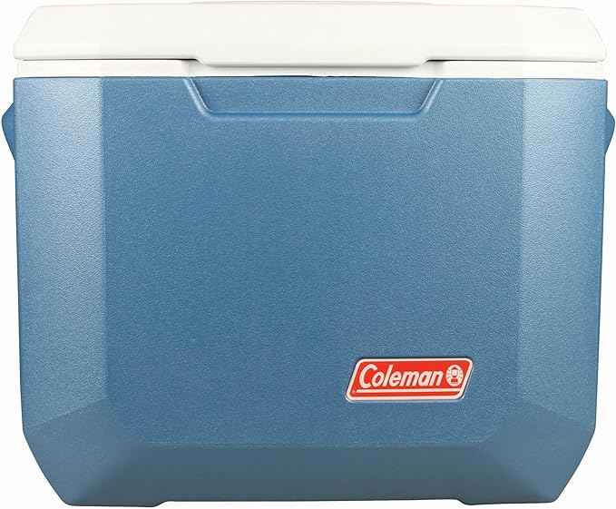 Coleman Xtreme 50qt Rolling Cooler with Wheels, Extra-Walled Insulation Keeps Ice up to 5 Days, Portable Wheeled Hard Chiller
