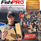 Underwater Fishing Camera FishPRO® HD720P - w/DVR-External 32GB Card, 7'' Ice Fishing Camera [Aluminum Box], Fish Finder Ice Fishing Gifts for Men, 12pcs IR +12pcs LED, 4,500mAh Li-Battery, 65ft Cable