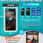 Hiearcool Waterproof Phone Pouch, Waterproof Beach Bag Compatible for iPhone 16 15 14 13 Pro Max Up to 8.3", IPX8 Cellphone Kayak Accessories, Travel Essentials for Beach -Clear-2Pack