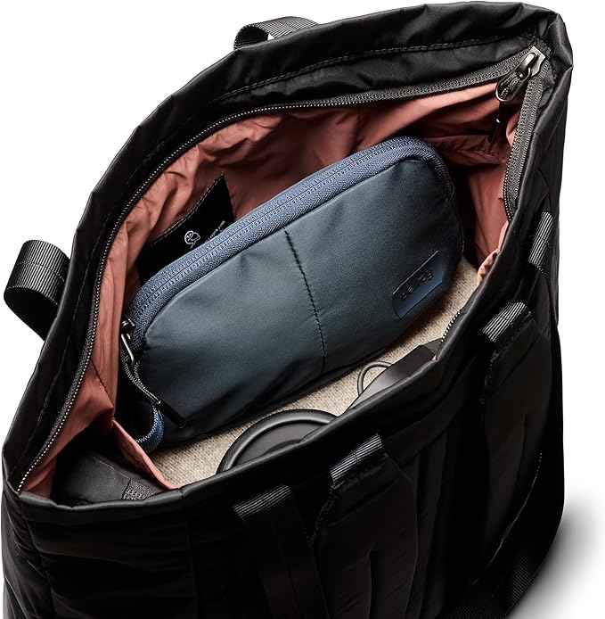 Bellroy Laneway Daily Pouch (Organizer Pouch for Everyday or Travel, with Internal Organization) - Bluesteel