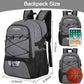 LARIPOP Basketball Bag, Sports Backpack with Ball Holder & Shoe Compartment, Water Resistant Gym Bag for Soccer Volleyball Travel