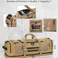 KEMIMOTO Hunting Duffle Bag, 78L large Capacity Travel Gear Bags Tool Range Cases for Long Distance Trips Hiking Hunting Fishing Camping, Multi Pocket Design, Brown Backpackable