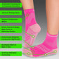 TechWare Pro Plantar Fasciitis Socks – Cushion Ankle Compression Socks Women & Men. Achilles Tendonitis Brace & Arch Support