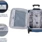 Travelpro Maxlite 5 Softside Expandable Carry on Luggage with 4 Spinner Wheels, Lightweight Suitcase, Men and Women, International, Ensign Blue, Carry on 19-Inch