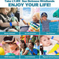 LYJEE Motion Sickness Bands for Kids, Travel Sickness Relief Wristbands, Anti-Nausea Wristbands for Car or Sea Sickness