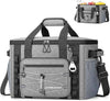 Maelstrom Soft Sided Cooler Bag, 30/40 Can Collapsible Insulated Ice Chest, Large Leakproof Portable Storage for Camping, Travel, Kayaking & Beach