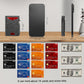 Wallet for Men Wallet with Slim Pop Up Card Holder 9-13 Cards, Bifold Minimalist Smart Wallet RFID Blocking Credit Card Holder with ID Window & Stretchable Cash Slot Compact Metal Aluminum Card Case