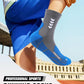 Compression Crew Running Socks: Athletic Socks for Men Women with Cushion,3 Pairs Work Hiking Basketball Sport Socks