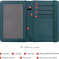 ZOPPEN Passport Holder Wallet, Passport Cover Travel Wallet Women Travel Essentials Accessories Document Organizer Travel Must Haves Rfid Blocking Cover Case for Women and Men, Green Black