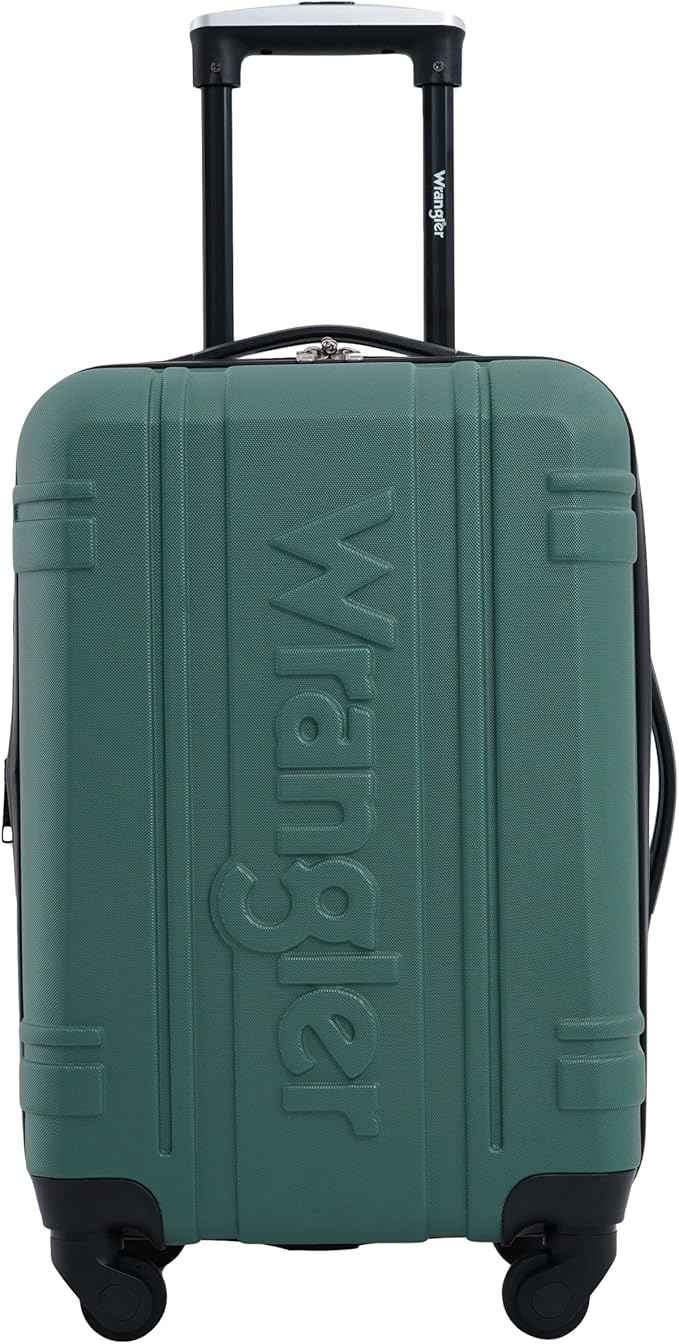 Wrangler 3 Piece Astral Travel Luggage Set, Sage Brush