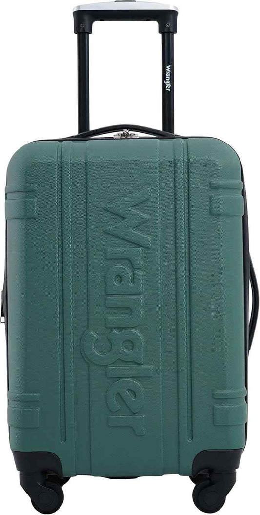 Wrangler 3 Piece Astral Travel Luggage Set, Sage Brush