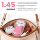 Women Razors moisturizing bar for Sensitive Skin, Travel Razors Shaving Kit Essential - 5-Blade for Sensitive Skin - Bikini, Legs, Underarms - 1 Handle & 3 Refill Cartridges - Pink