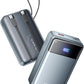 Portable Charger Power Bank - 30000mAh 65W Laptop Travel Essentials Battery Pack USB C Built in Cable Phone Fast Charging Compatible with iPhone 16 15 14 13 iPad MacBook Samsung Google (Grey)