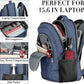 BIKROD Backpack for Woman and Men, Travel Laptop Backpack, Waterproof College Back Pack for 15.6 IN Laptop Backpack, Adult Business Computer Travel Backpack, Blue