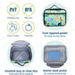 Wildkin Kids Insulated Lunch Box – Durable and Reusable for School & Travel - Wild Animals