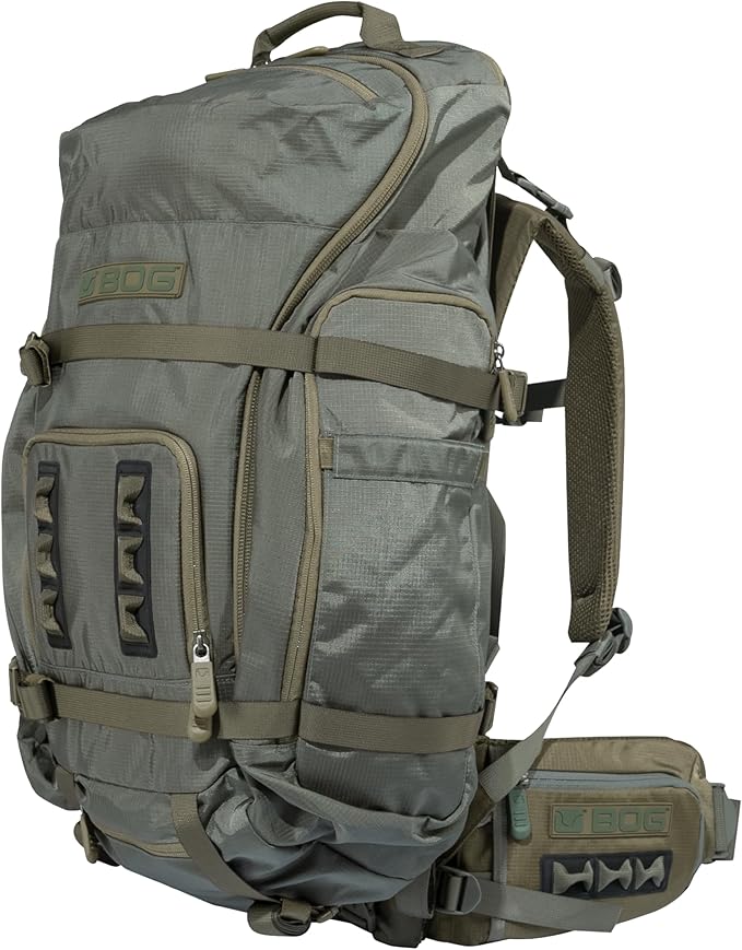 BOG Inception Backpack Frame and Helix Pack with Lightweight Design, YKK Zippers, Durable Build for Hunting, Backpacking