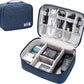 Electronics Organizer Travel Universal Cable Organizer Bag Waterproof Electronics Accessories Storage Cases for Cable, Charger, Phone, USB, SD Card, Hard Drives, Power Bank, Cords