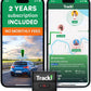 Tracki GPS Tracker for Vehicles, Car, Kids. Subscription Needed. US-Made Tech. 4G LTE GPS Tracking Device. Unlimited Distance, US & Worldwide. Small (Tracker) (Tracker 2 Years Subscription Incl.)