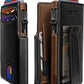 Men Wallet,with Money Clip Coins Pocket ID Window,Slim Front Pocket RFID Blocking Pop-up Card Holder 3.9"x 2.7", Gift Boxed