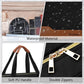Wedama Toiletry Bag for Women, Hanging Travel Toiletry Bag with Jewelry Organizer Compartment Large Makeup Bag, PVC Waterproof Cosmetic Travel Bag for Travel Business Trips Camping Bathroom, Black - Roamly