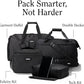 Halfday Sidekick Tech Organizer Kit | Flip-Out Kickstand for Phone/Tablet, Zip-Flat Pouch with Power Mesh & Elastic for Cable & Charger (Splash-Resistant Travel Electronics Accessories Case), Shadow