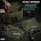 Savior Equipment Specialist Series Tactical Triple Pistol Shooting Range Hunting Duffle Bag Gun Carrying Case, Rigid Compartment Frame, Lockable Zippers