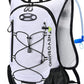 Lightweight Hydration Backpack, Running Backpack with 2L Water Bladder, Hydro Water Daypack for Cycling Hiking Rave for Men Women