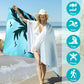 2 Pack Microfiber Beach Towel, Oversized Microfiber Pool Towel 75”x 35”, Sand-Free Beach Towel, Quick Drying Camping Towel, Super Absorbent Bath Blanket, Soft Breathable and Lightweight