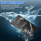 Wallet Tracker Card, Rechargeable Finder, Works With Apple Find My (iOS Only), Thin GPS Item Locator for Wallets, Luggage and More, IP68 Waterproof (Black)