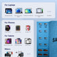 USB Charging Station (600W),12-Port USB C Charger Block with Dual 100W PD USB-C Fast Charging Station Hub for MacBook Pro/Air/All iPad Phone 17/16 15/14/13/Pro Max/Samsung Galaxy Note(Blue) - Roamly