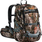 NEW VIEW Hunting Backpacks for Men 35L, Camo Backpack for Hunting with Rifle Bow Gun Holder, Waterproof Hunting Pack with Rain Rover
