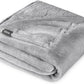 Bare Home Fleece Blanket - King Size - Ultra-Soft Lightweight for Bed, Sofa, and Couch - Luxury Microplush - Cozy Warm Blanket (King, Light Grey)