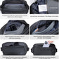 ULANZI Camera Sling Bag, Water-Resistant Camera Case with Tripod Holder, DSLR/SLR/Mirrorless Camera Bags Crossbody for photographers - Black