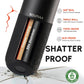 Insulated Stainless Steel Water Bottles with Straw, Wall Vacuum Insulated Water Bottle with Straw for Gym Traveling Camping Hiking Outdoor Activity(2 Cleaning Brushes+1 Carabiner, 26 oz Black)