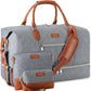 Weekender Bag for Women, Travel Duffel Bag Carry On Overnight Bag with Shoe Compartment Large Nylon Travel Weekend Tote Bag - Roamly