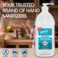 Germ-X Original Hand Sanitizer, Fast-Drying Moisturizing Gel with Vitamin E, Instant & No Rinse Formula, 62% Alcohol, Back to School Supplies, Bulk Size Pump Bottle, 67.6 Fl Oz (Pack of 1)