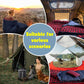 0 Degree Sleeping Bag Cotton Flannel Winter Cold Weather for Adults XXL Sleeping Bag 4 Season Big and Tall with Pillow Compression Sack
