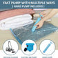 10 Pack Vacuum Storage Bags with Pump, 5 Jumbo and 5 Large Space Saver Vacuum Storage Bags, Vacuum Seal Bags for Clothing, Comfoters, Pillows, Blanket, Bedding