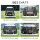 Alvantor Pop Up Screen House Gazebo with Mosquito Netting, Instant UV Resistant Sun Shelter for Patio & Backyard, Portable Canopy Tent for 2-10 Person