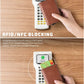 VULKIT Card Holder Pop Up Slim Wallet Leather RFID Blocking Card Case Up to 8 Credit Cards